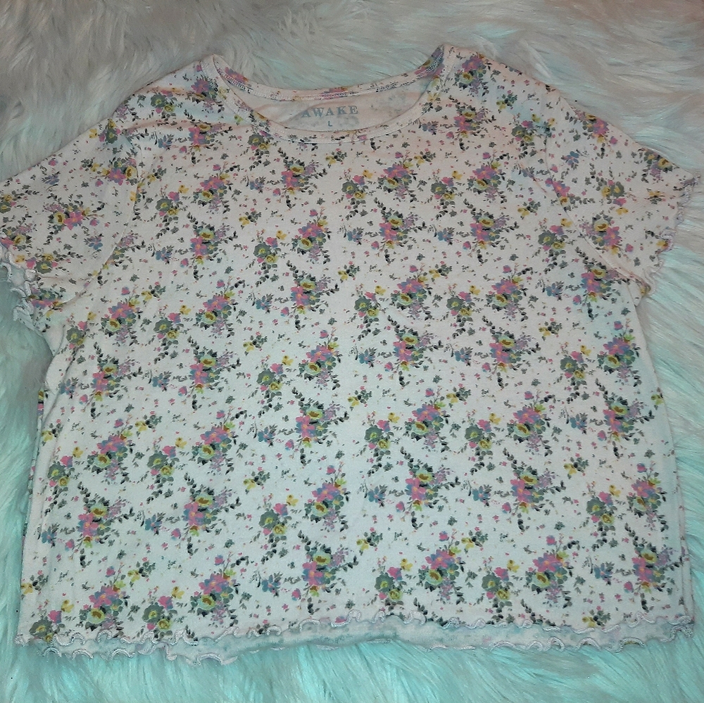 Flower Crop Top